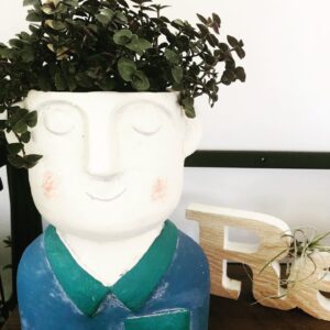 man head pot